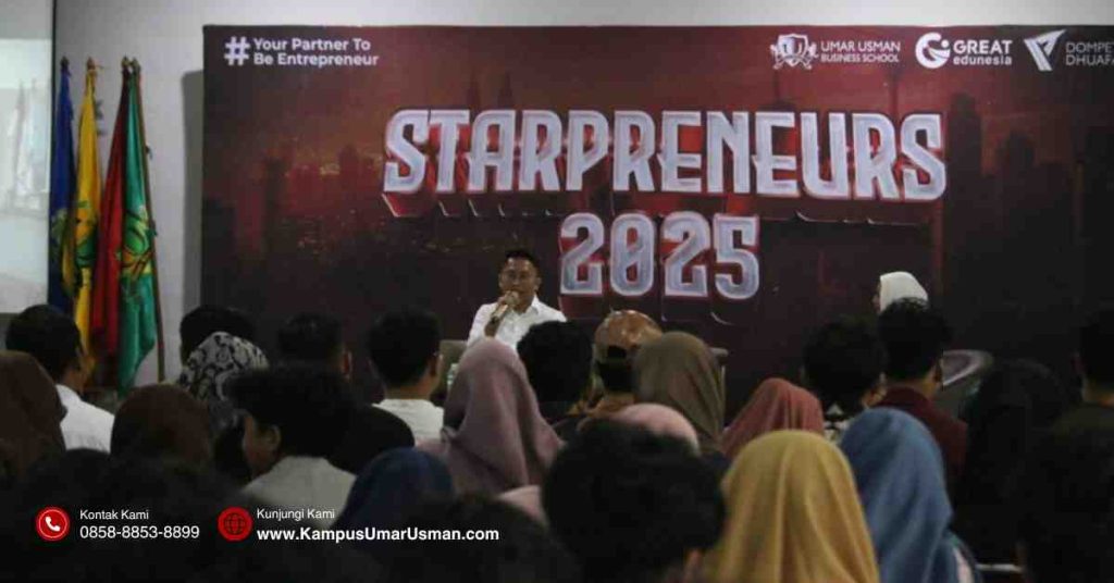 kick off starpreneurs 2025 kampus umar usman