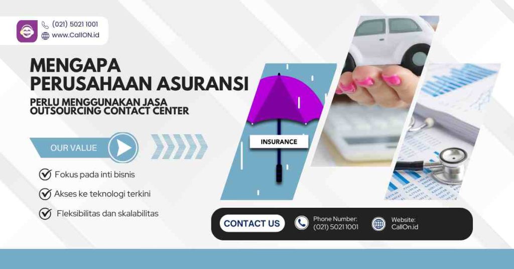 mengapa asuransi perlu outsourcing  contact center