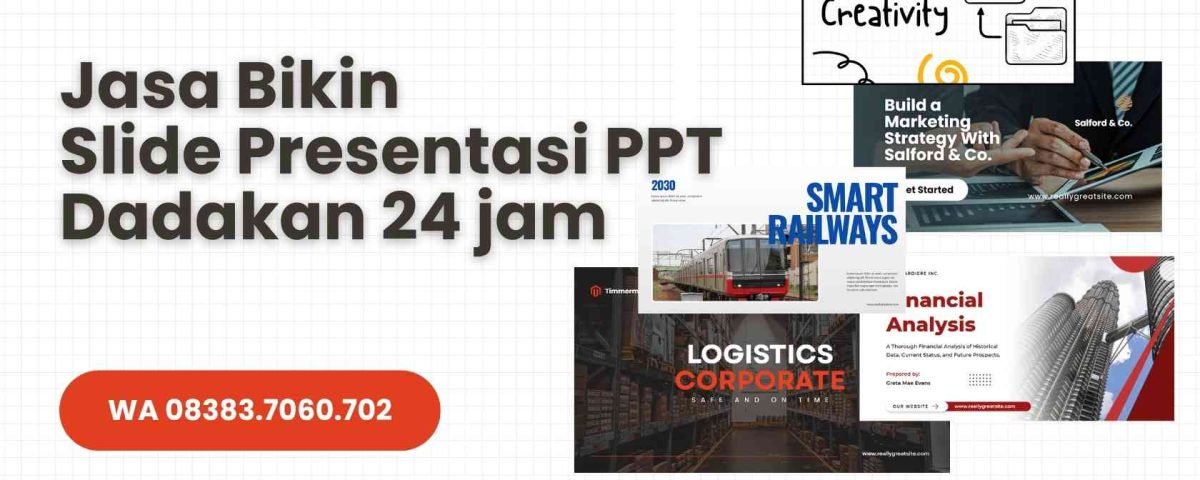 jasa bikin slide presentasi 24 jam jadi